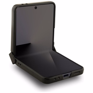 KARL LAGERFELD чехол для SAMSUNG Z Flip7 совместимый с MagSafe KLHMZF7PSMLRKCK (PU K&C PINS) чёрный