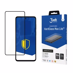 3mk HardGlass Max Lite grūdintas stiklas for Motorola Moto G52