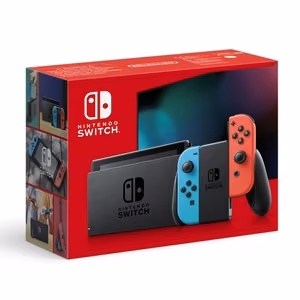 Nintendo Switch nešiojamoji žaidimų konsolė 15,8 cm (6.2") 32 GB Lietimui jautrus ekranas „Wi-Fi“ Mėlyna, Pilka, Raudona