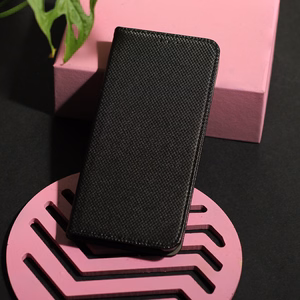SMART Dėklas telefonui Book XIAOMI Redmi 9 juodas