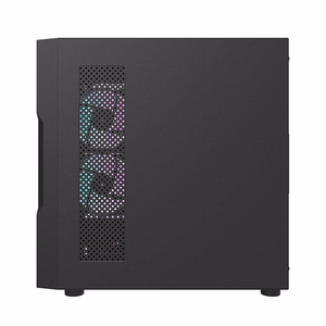 Darkflash DK431 Mesh kompiuterio korpusas (juodas) + 4 ARGB ventiliatoriai