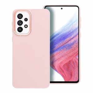 Чехол для Samsung A33 5G Frame пудрово-розовый