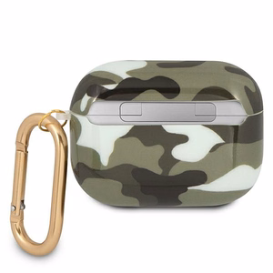 Guess GUAPUCAMA чехол AirPods Pro зелёный/хаки Camo Collection