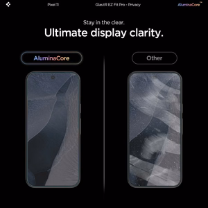 Комплект из 2 закаленных стекол с защитой конфиденциальности Spigen Glas.tR EZ Fit Pro HD для Google Pixel 10 / 11