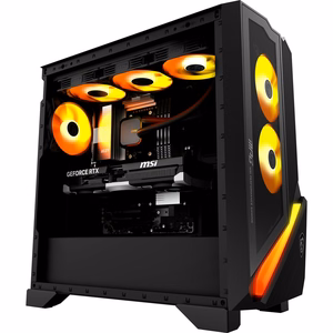 MSI stalinis kompiuteris AMD Ryzen 7 7800X3D 32 GB DDR5-SDRAM SSD 1 TB NVIDIA GeForce RTX 5070 Wi-Fi Bluetooth Windows 11 Home MPGINFZ3X3D7NVRR7-875EU (PC)