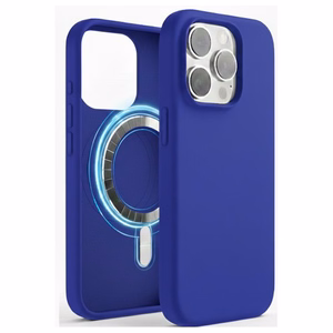 Telefono dėklas „TM MagSafe Silicone“ skirtas iPhone 16 Pro Max / Ultramarine /