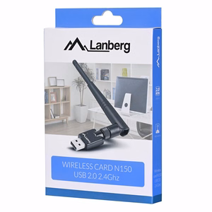 Lanberg NC-0150-WE tinklo plokštė WLAN 2400 Mbit/s
