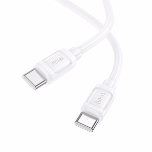 Кабель USB C to USB C Hoco PD 5A 240W 1 m X115 белый