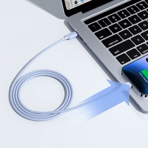 USB kabelis Joyroom (S-CL020A14) "USB-C (Type-C) to Lightning Cable" (20W 1.2m) mėlynas