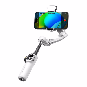 AOCHUAN X2 stabilizatorius su RGB apšvietimu (baltas)