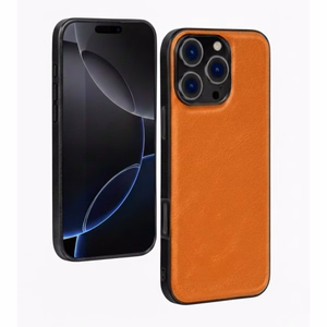 Telefono dėklas X-Level „Earl III Collection“ skirtas Apple iPhone 17 Pro oranžinis