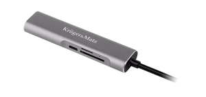 Адаптер-хаб USB-C на HDMI/USB 3.0/SD/MicroSD/USB-C порт