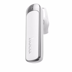 Wireless mono headset (ENC, BT 6.0, 130 mAh) Hoco E201 white
