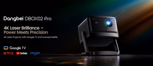 Проектор DANGBEI DBOX02 Pro, DLP лазер, 2000Лм, 4K