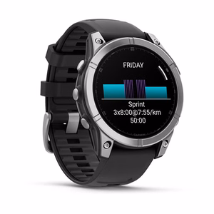Смарт-часы Fenix E стальные чёрные 010-03025-00 Garmin