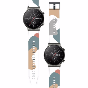 Dirželis Moro Huawei Watch GT2 Pro silikoninis dirželis apyrankė - raštas 3