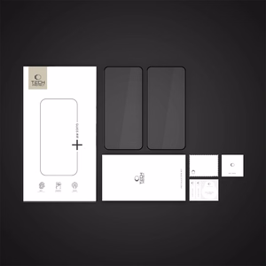 Закалённое стекло Tech-Protect Glass Fit+ 2 шт. для Nothing Phone 3A / 3A Pro - чёрный