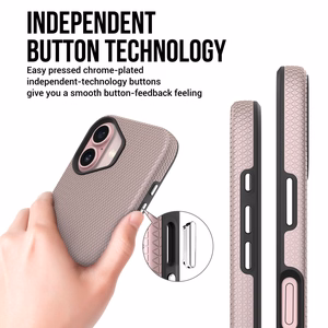 Чехол Perfectionists Triangle Mag для iPhone 13/14 розовое золото