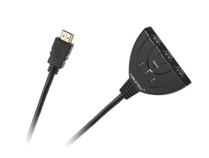 HDMI-переключатель с кабелем, 2 входа / 1 выход
