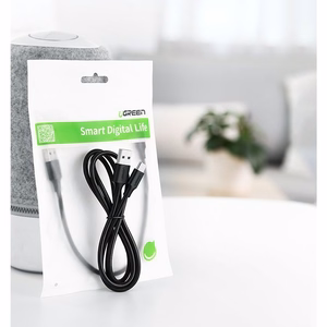 Кабель Ugreen 60117 USB 2.0 1.5m USB-A USB-C чёрный