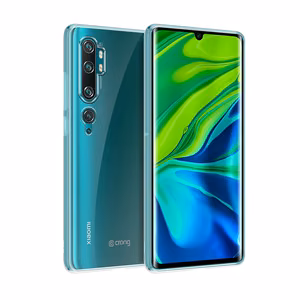 Crong Crystal Slim dėklas, skirtas Xiaomi Mi Note 10 / Mi Note 10 Pro, skaidrus