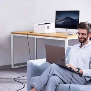Wozinsky WKDDY1S Кабель USB-B - USB-C 1m - чёрный