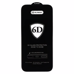 Tel Protect Full Glue 6D закалённое стекло для iPhone 11 Pro чёрное