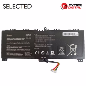 Аккумулятор для ноутбука ASUS C41N1709, 3620mAh, Extra Digital Selected