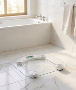Esperanza EBS008W elektroninės asmeninės svarstyklės Rectangle White