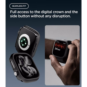 Чехол Spigen Thin Fit для Apple Watch 46 mm – чёрный
