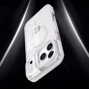 Чехол для Samsung S26 Ultra Lens Mag Cover совместимый с MagSafe белый