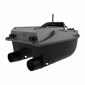 GPS-кораблик для прикормки Flytec V080 Fishfinder с эхолотом, аккумулятор 20 000 мА·ч продаётся отдельно, чёрный