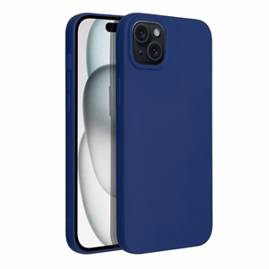 Чехол для iPhone 15 PLUS Soft тёмно-синий