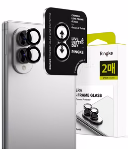 Ringke kameros rėmelio apsauga Samsung Galaxy Z Fold 8, juoda, 2 vnt.