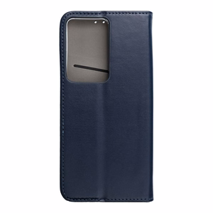 SMART MAGNETO knygos dėklas OPPO A5 4G / A5 5G tamsiai mėlynas