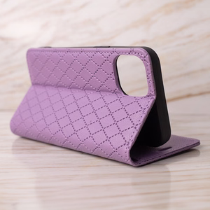 Smart Caro dėklas telefonui Samsung Galaxy A16 4G / A16 5G violetinis