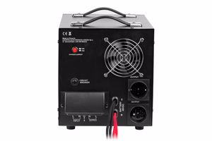 KEMOT PROsinus-3500/48 emergency power supply, pure sine wave inverter with charging, 48 V / 230 V, 3500 VA / 2400 W