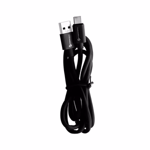 Кабель USB A to USB C Forcell F-Energy QC3.0 3A Tube 1 m C398 чёрный