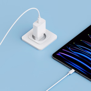 Cuktech maitinimo adapteris 20 W USB-C, su ES kištuku – baltas