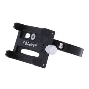 Forever Outdoor reguliuojamas aliuminio telefono laikiklis BH-300 juodas