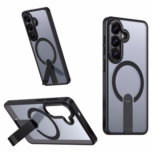 Чехол Hybrid Armor X с подставкой и MagSafe для Samsung Galaxy S26 Plus - чёрный