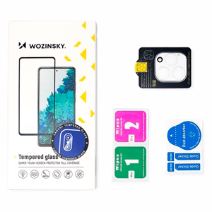 Wozinsky Full Camera Glass 9H grūdintas stiklas iPhone 16 Plus kamerai