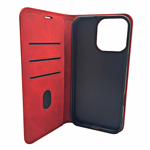 Smart Suede case for Honor 400 Smart / X7D 4G / X7D 5G red