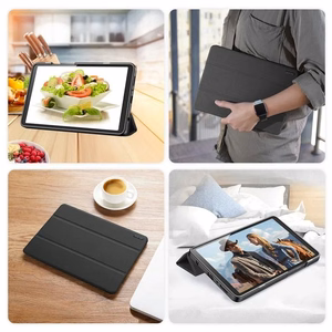 Чехол Dux Ducis Domo для Samsung X110 X115 Tab A9 8.7 X130 X135 Tab A11 8.7 чёрный
