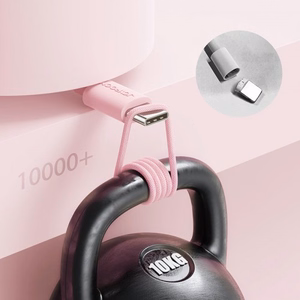 USB laidas Joyroom S-1030M13 rožinis Lightning 100cm