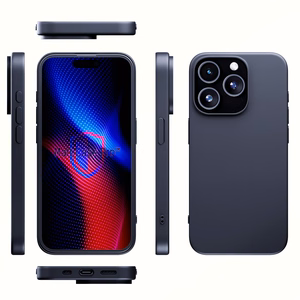 3mk Matinis dėklas Pro Apple iPhone 15 Pro - matinė juoda