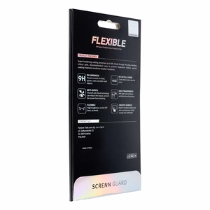 5D Full Glue Hybrid Glass for iPhone 14 PRO MAX Bestsuit Flexible black