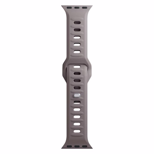 38/40/41/42 mm Taupe (small) - 3mk Silicone Watch Strap for Apple
