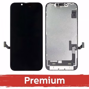 LCD ekranas skirtas iPhone 14 juodas (SOFT OLED / Stable / Premium) /*Removable IC*/