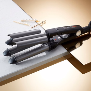 Щипцы для завивки BaByliss TRIPPLE WAVER, черные, 125 W, 106,3" (2,7 m)